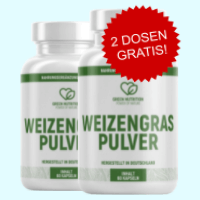 绿色营养Weizengras Abbild