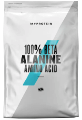 MyProtein β Alanin Tabelle